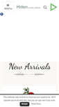 Mobile Screenshot of hidenfloraldesign.it